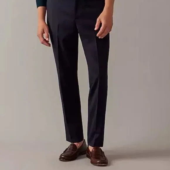 bowery classic dress pants Bowery Slim-fit Dress Pant In Washable Stretch Wool For Men